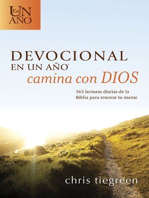 cover image of Devocional en un año — Camina con Dios